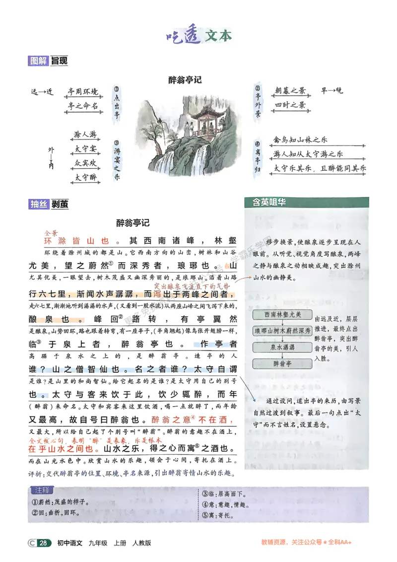 2026《初中53同步》语文九上吃透重难点_2026中考押题卷合集_2026新中考中考全科资料_2026版初中《5年中考3年模拟》9年级上册（语文）（人教）