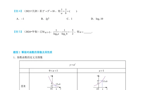 第四节基本初等函数_高中三年全科资料_高中_2026年高考《MST高考》一轮复习系列（数学）_第二章