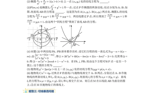 第80讲阿基米德三角形_高中三年全科资料_高考数学《必刷5000题》2025版_2025高考数学必刷5000题（原卷版分章节PDF）