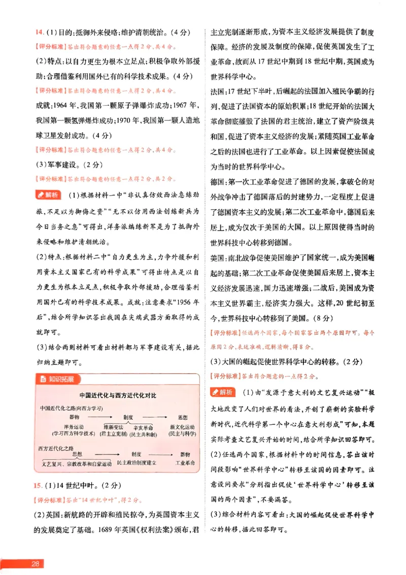 2026《载望中考&bull;考前预测解密卷》历史A卷答案_2026中考押题卷合集_2026《载望中考&bull;预测解密卷》多地方版_2026《载望中考&bull;考前预测解密卷》7科(河北)