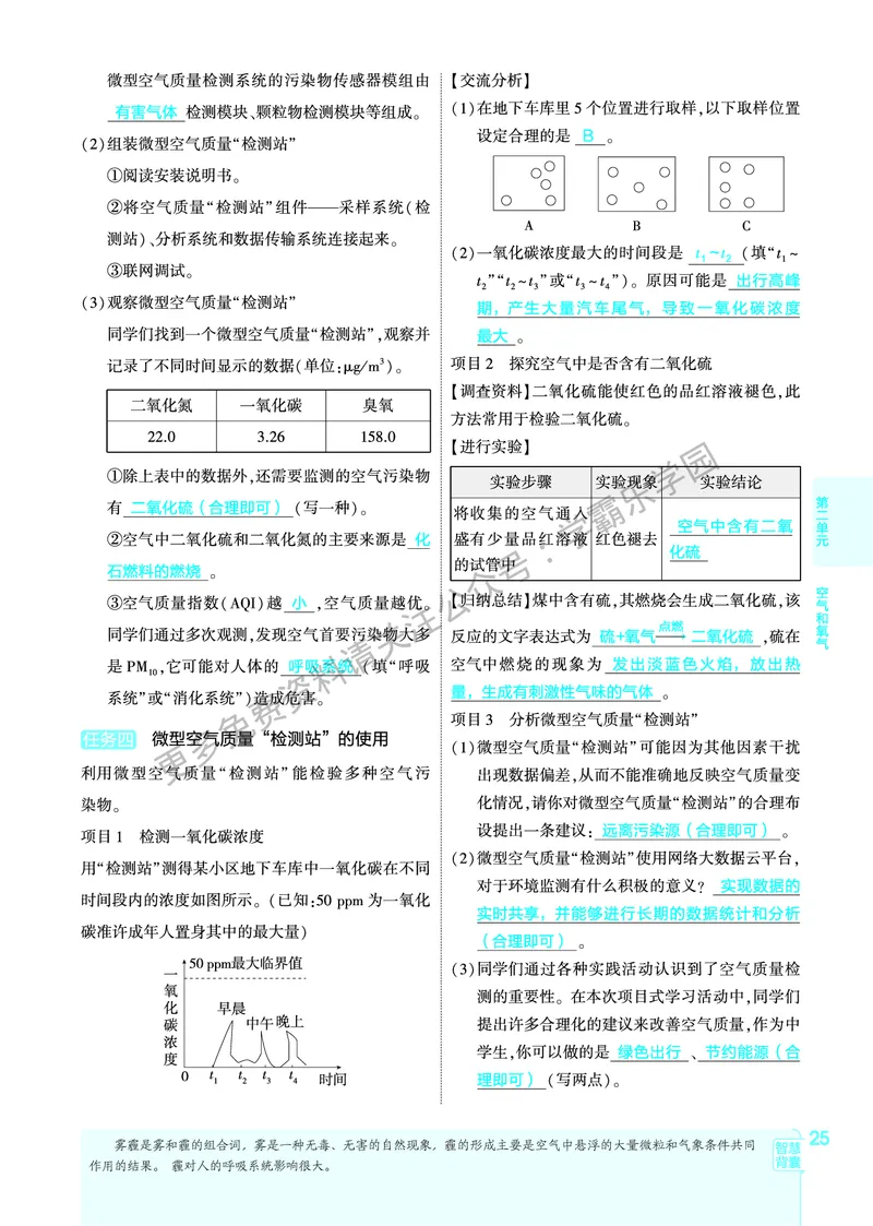 2026《初中53同步》化学九上(人教)教用答案_2026中考押题卷合集_2026新中考中考全科资料_2026版初中《5年高考3年模拟》9年级上册（化学）（人教）