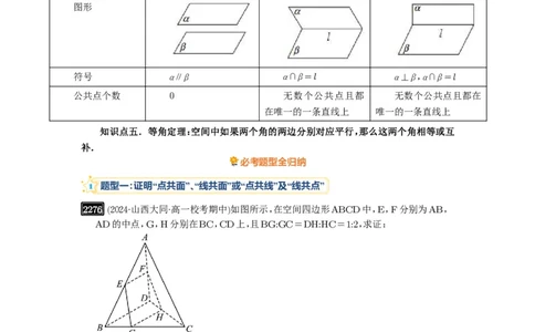 第47讲空间点、直线、平面之间的位置关系_高中三年全科资料_高考数学《必刷5000题》2025版_2025高考数学必刷5000题（解析版分章节PDF）