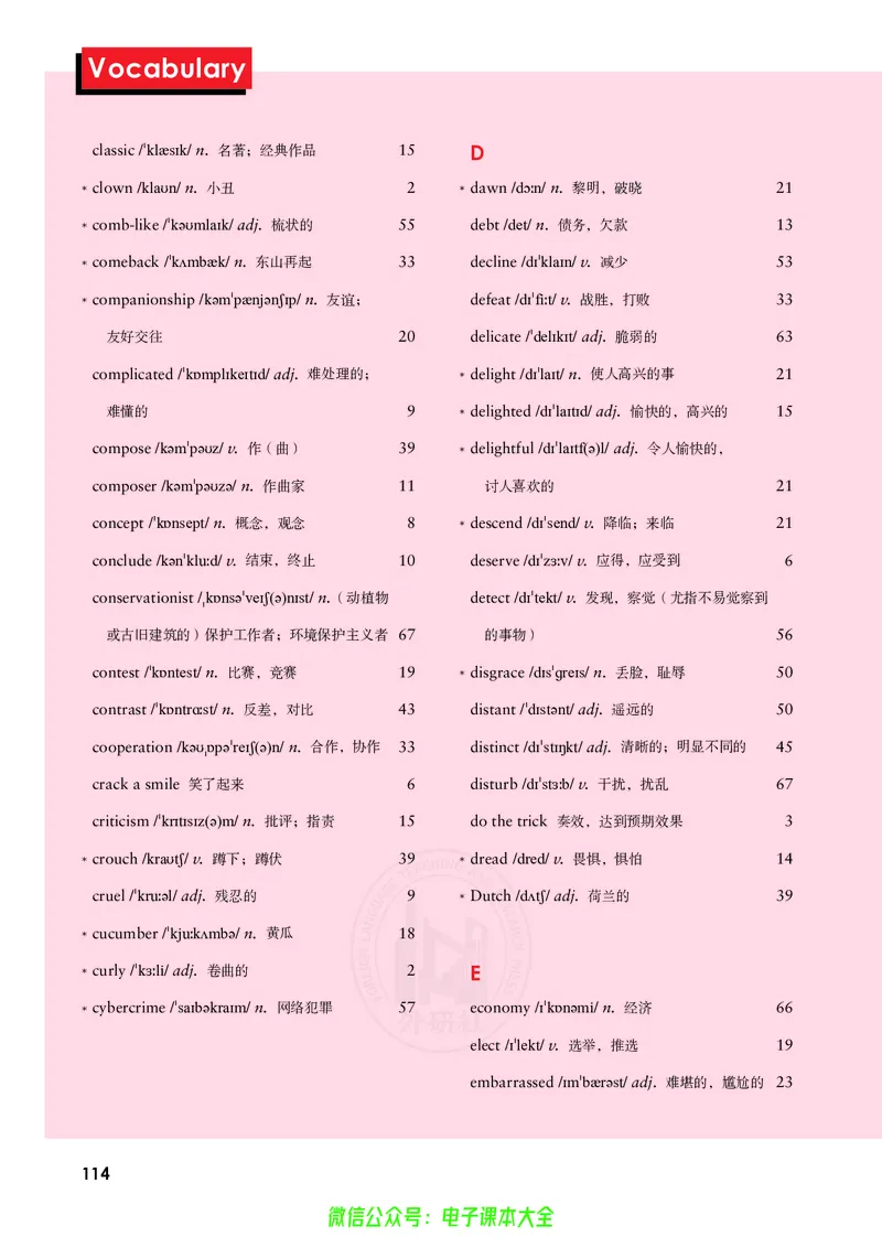 英语选择性必修第一册陈琳主编_高中三年全科资料_高中_高中电子教材_高中英语_外研版