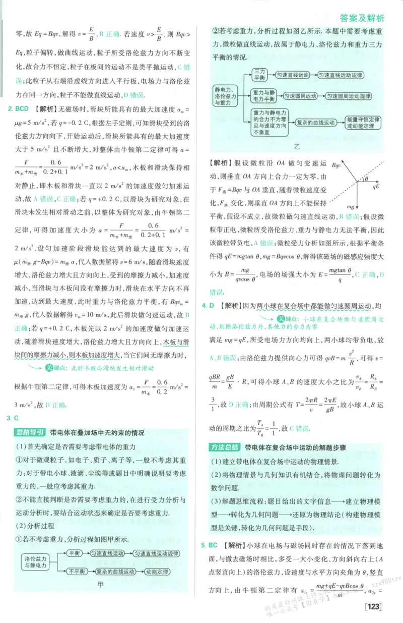 答案_高中三年全科资料_高中_2026版高中必刷题物理选修二RJ(1)