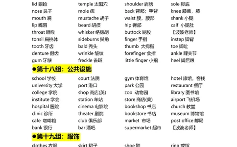 英语词汇合集_高中三年全科资料_高中三年全科资料_英语