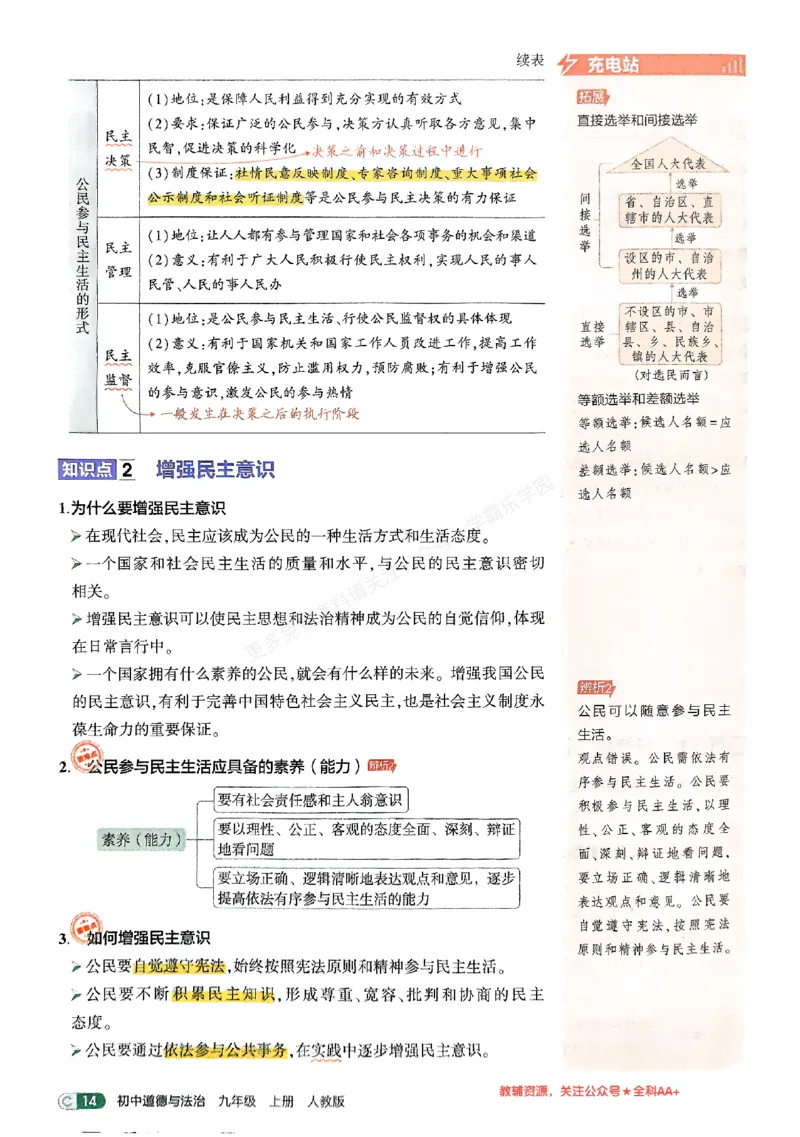 2026《初中53同步》道法九上吃透重难点_2026中考押题卷合集_2026新中考中考全科资料_2026版初中《5年中考3年模拟》9年级上册（道法）（人教）