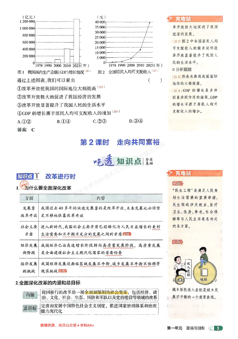 2026《初中53同步》道法九上吃透重难点_2026中考押题卷合集_2026新中考中考全科资料_2026版初中《5年中考3年模拟》9年级上册（道法）（人教）