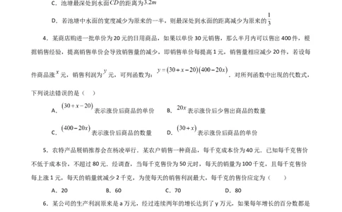 专题22.31实际问题与二次函数（分层练习）（提升练）-（人教版）_人教版数学九年级上册_版本二_九年级数学上册（人教版）_专题突破练习-V4_2024版