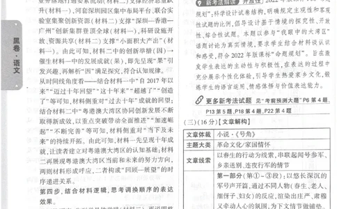 2026《中考&bull;广东黑白卷》语文答案_2026中考押题卷合集_2026《万唯中考黑白卷》地方版(1)_2026《万唯中考&bull;广东黑白卷》7科_2026《万唯中考&bull;广东黑白卷》语文