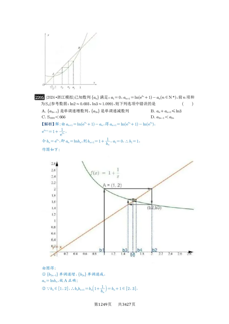第45讲数列的综合应用_高中三年全科资料_高考数学《必刷5000题》2025版_2025高考数学必刷5000题（解析版分章节PDF）