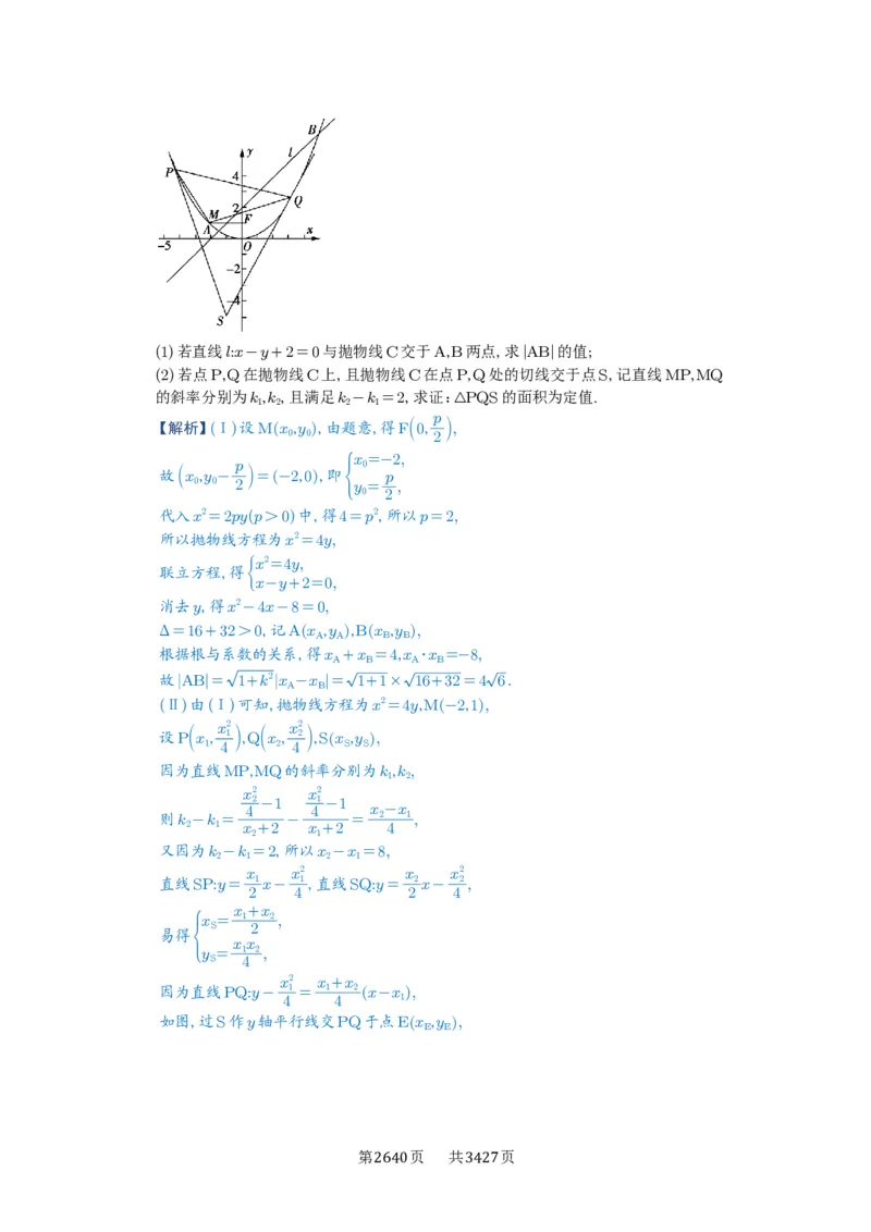 第73讲斜率题型全归纳_高中三年全科资料_高考数学《必刷5000题》2025版_2025高考数学必刷5000题（解析版分章节PDF）