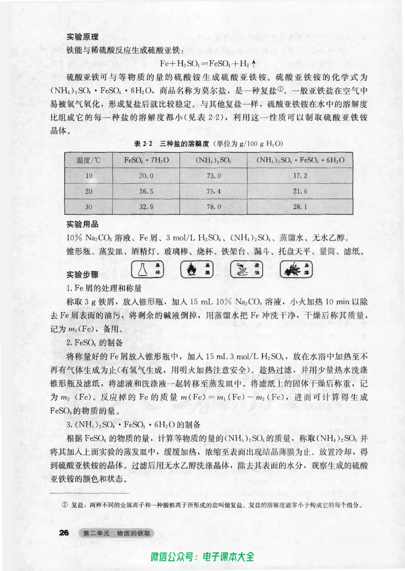 选修6《实验化学》_高中三年全科资料_高中_高中电子教材_旧教材_高中化学（人教旧版）
