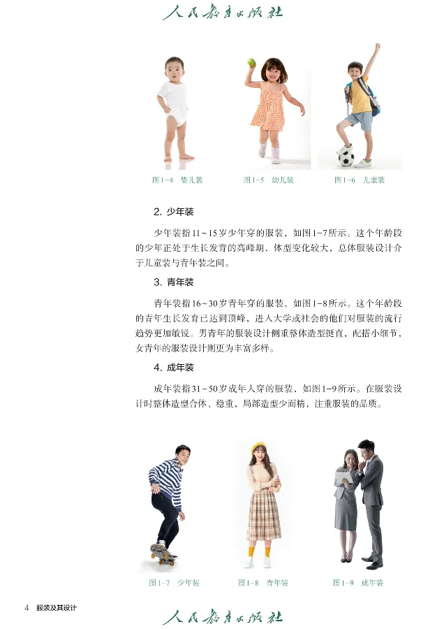选择性必修5服装及其设计_高中三年全科资料_高中_高中电子教材_高中通用技术_人教版