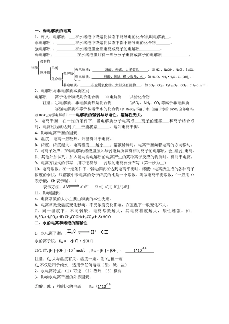 高二化学复习口袋书_高中三年全科资料_高中三年全科资料_化学