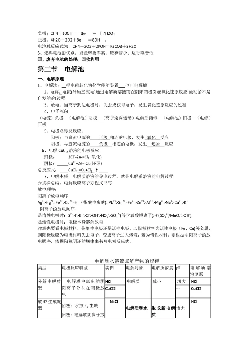 高二化学复习口袋书_高中三年全科资料_高中三年全科资料_化学