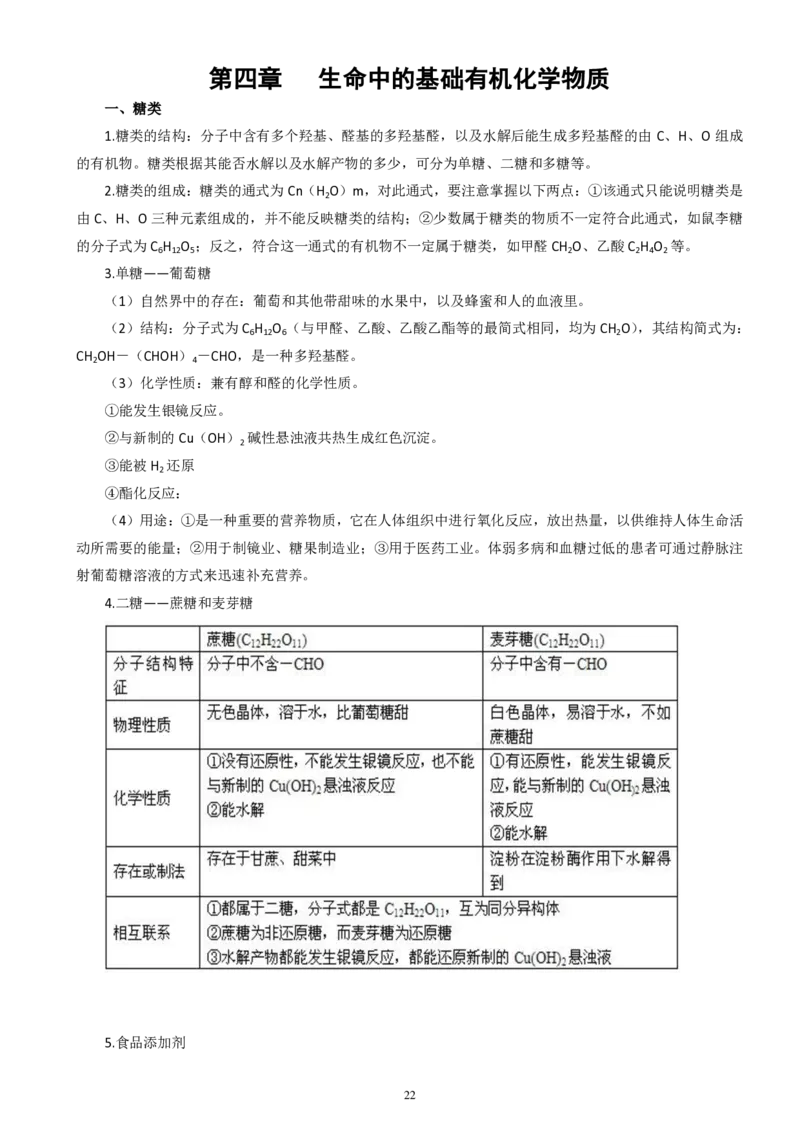 高二化学复习口袋书_高中三年全科资料_高中三年全科资料_化学