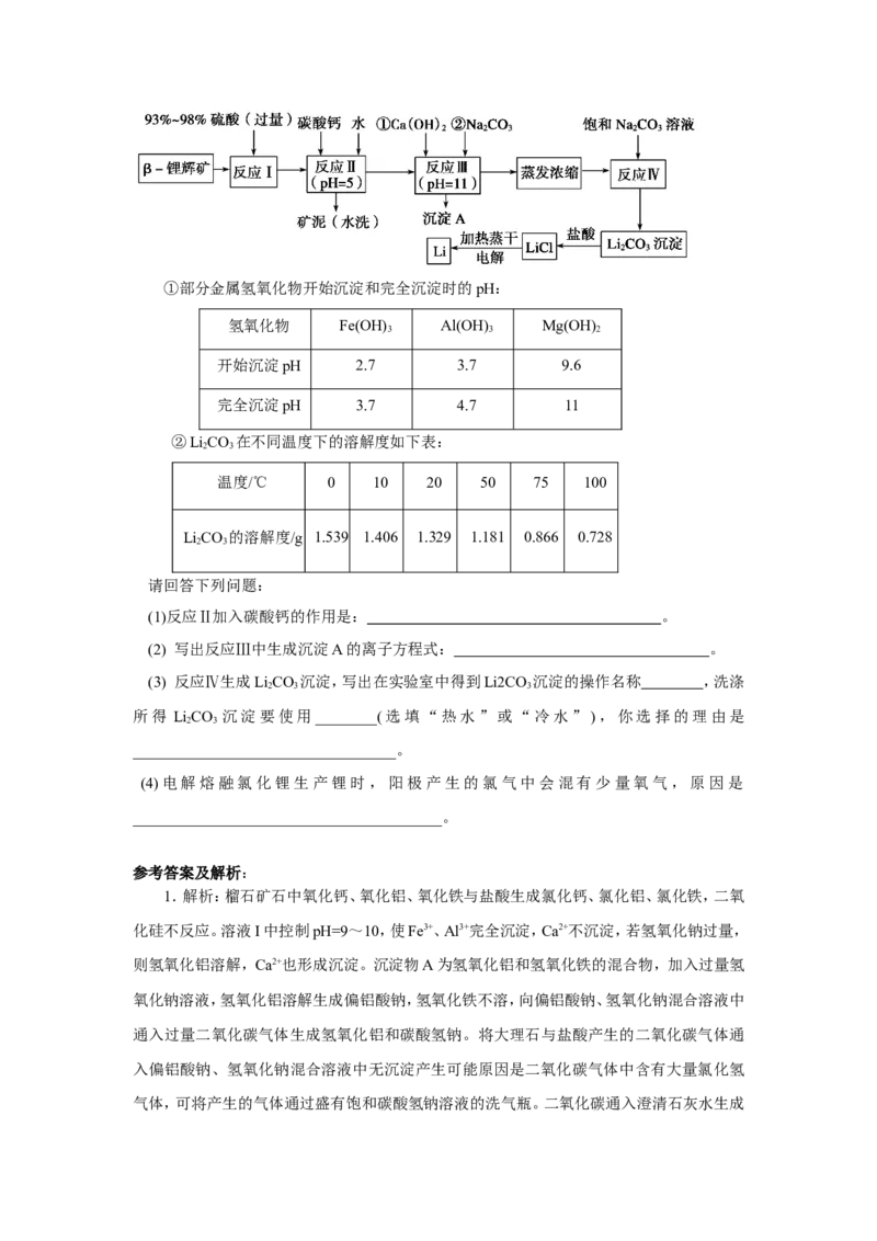 解惑108题化学精彩荐读_高中三年全科资料_高中_高中知识点整理_化学