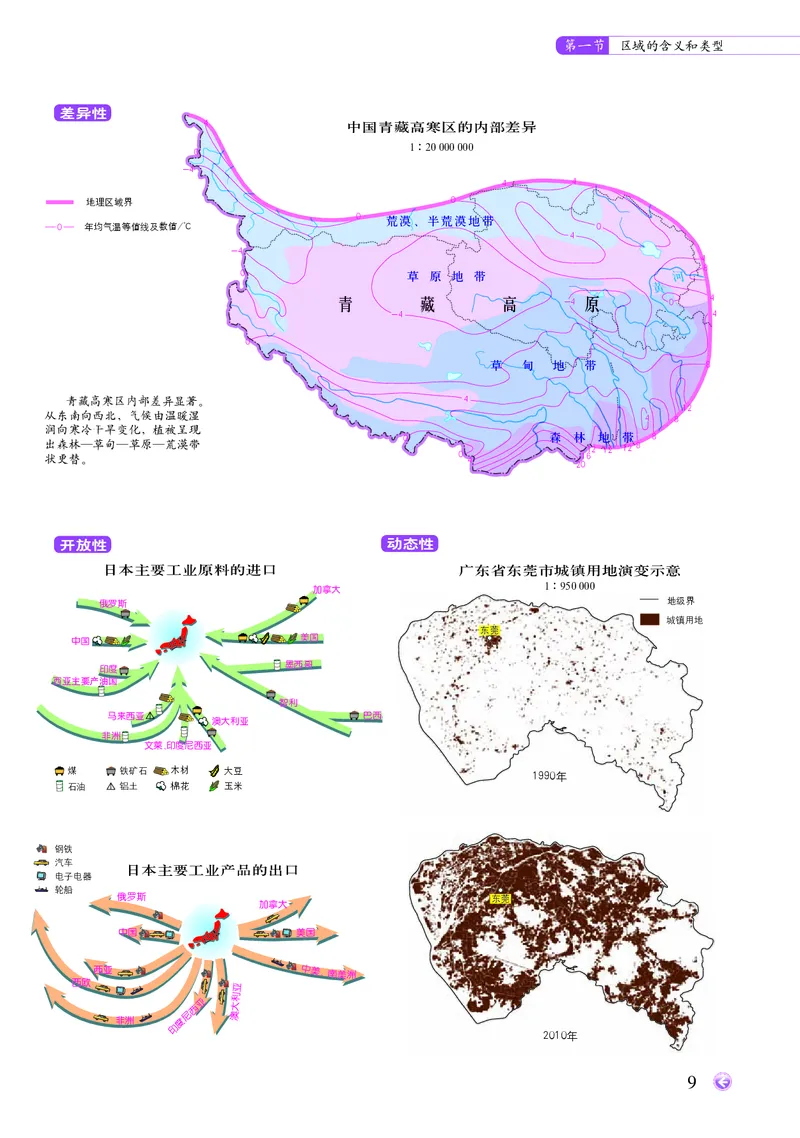 配中图版《地理图册》选择性必修2_高中三年全科资料_高中_高中电子教材_高中地理_地理图册_配中图版