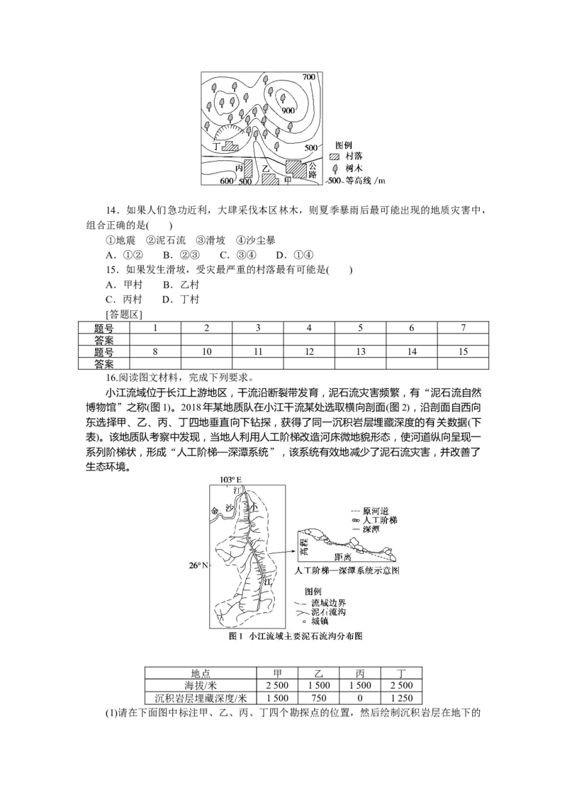 课时分层作业18_高中三年全科资料_高中_高中地理《课时作业》Word版(1)_人教版_地理&middot;必修第一册（人教版）_地理&middot;必修第一册（人教版）_课时作业（word）