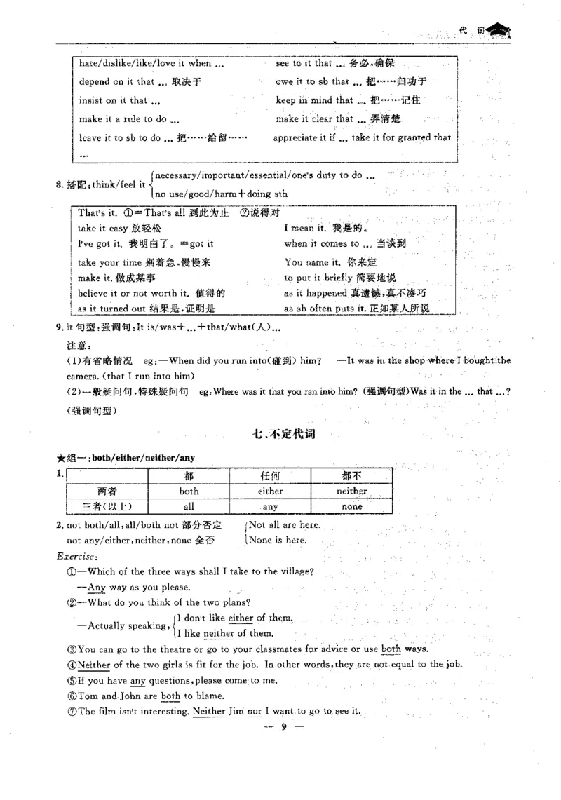 英语高考状元班提分笔记_高中三年全科资料_高中_高中1_《高考状元班提分笔记》