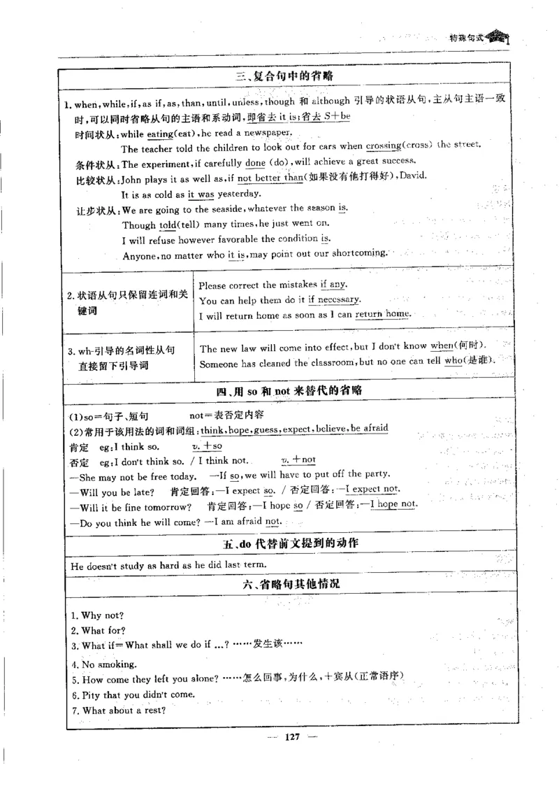 英语高考状元班提分笔记_高中三年全科资料_高中_高中1_《高考状元班提分笔记》