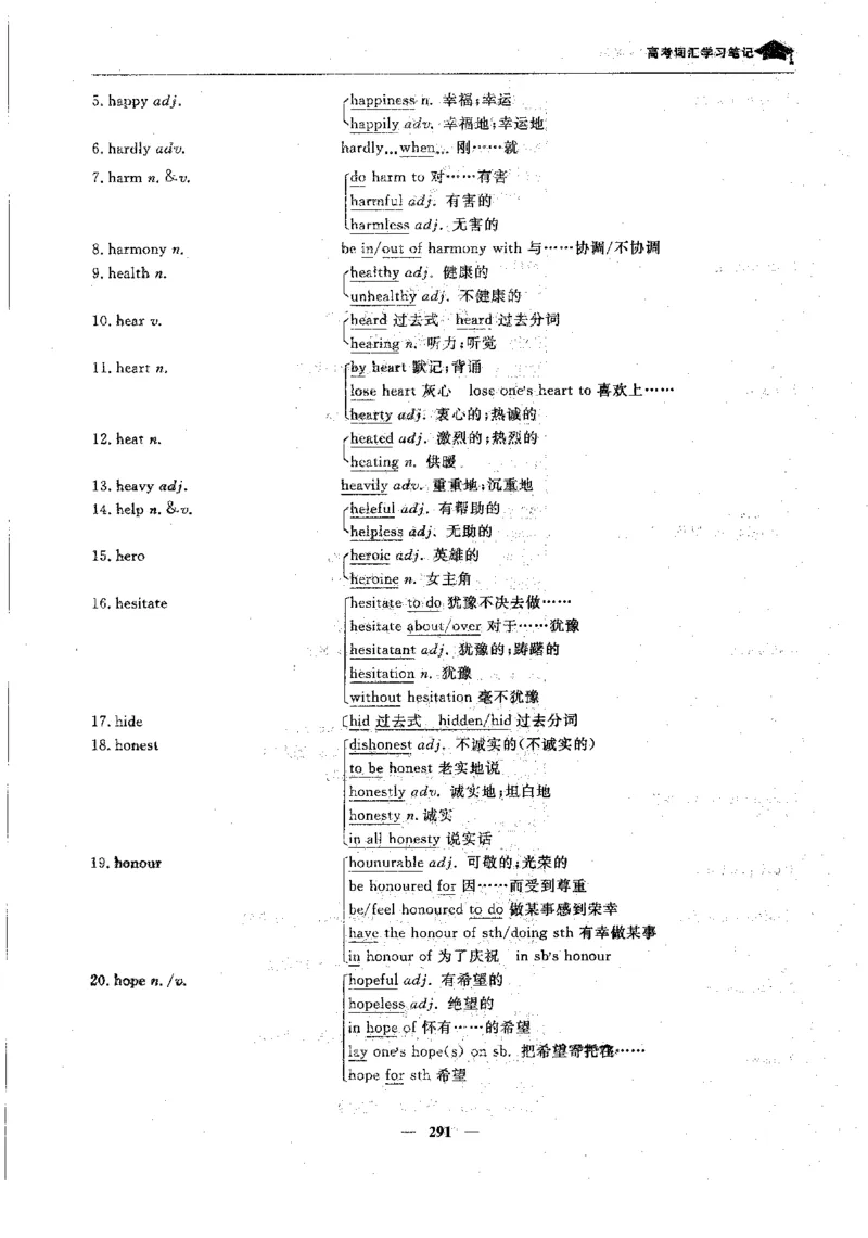 英语高考状元班提分笔记_高中三年全科资料_高中_高中1_《高考状元班提分笔记》