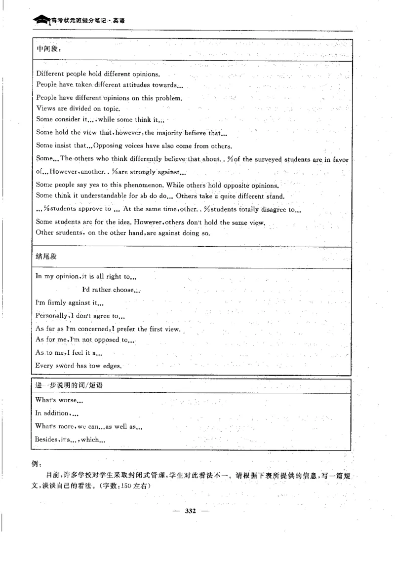 英语高考状元班提分笔记_高中三年全科资料_高中_高中1_《高考状元班提分笔记》