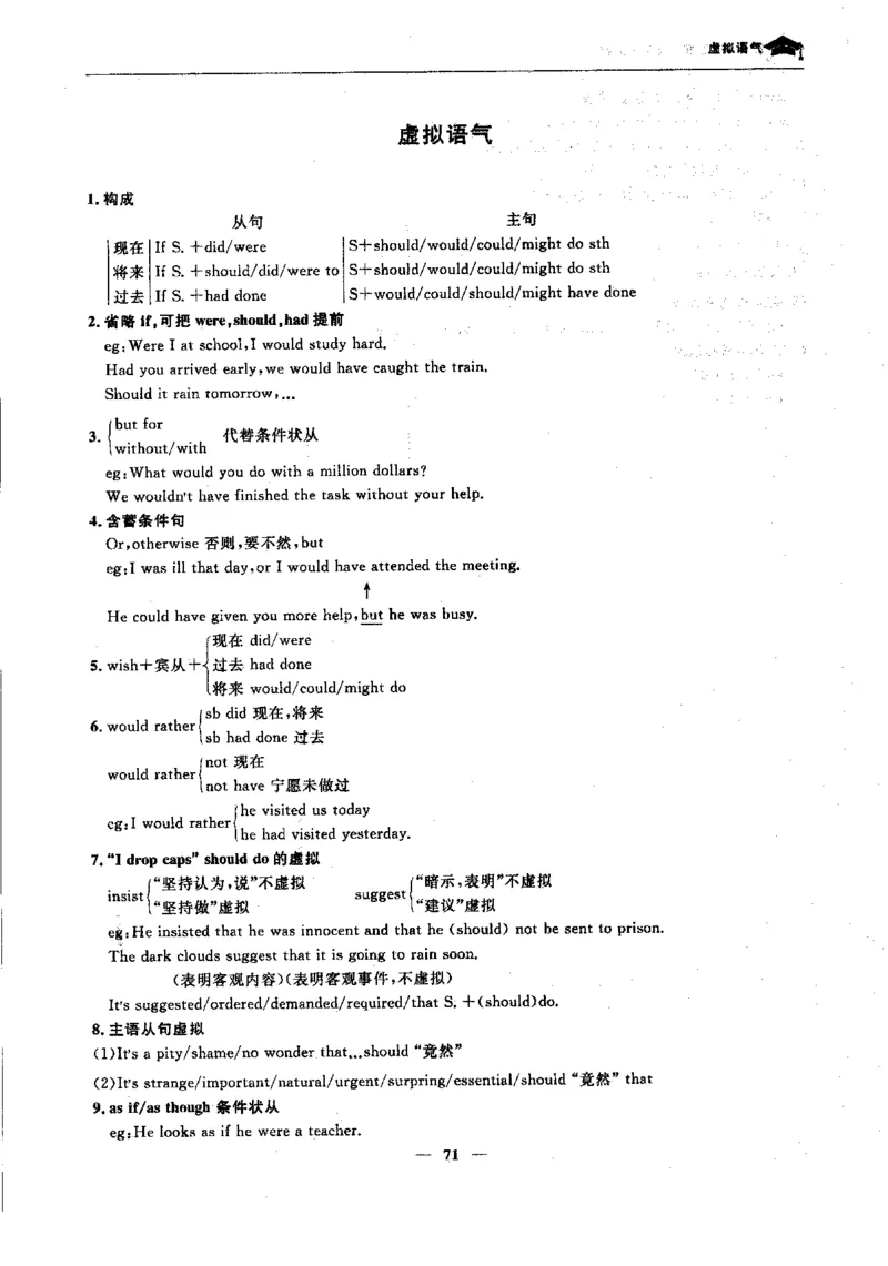 英语高考状元班提分笔记_高中三年全科资料_高中_高中1_《高考状元班提分笔记》