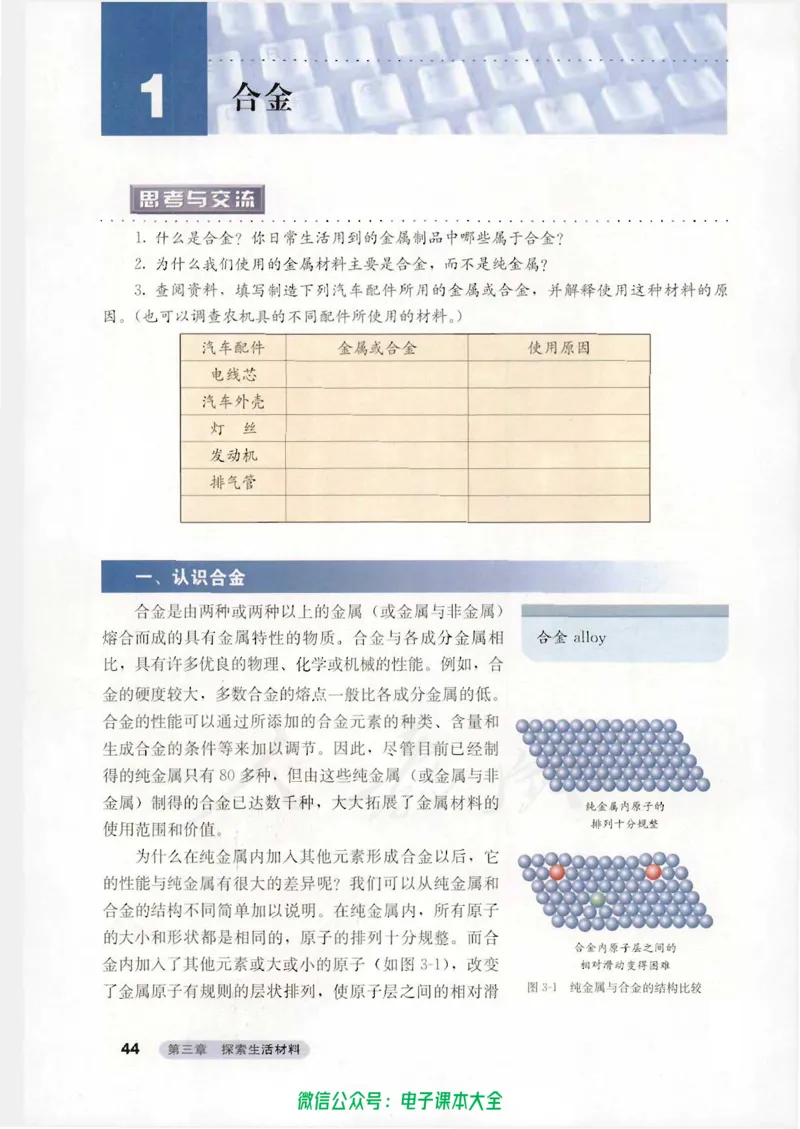 选修1《化学与生活》_高中三年全科资料_高中_高中电子教材_旧教材_高中化学（人教旧版）