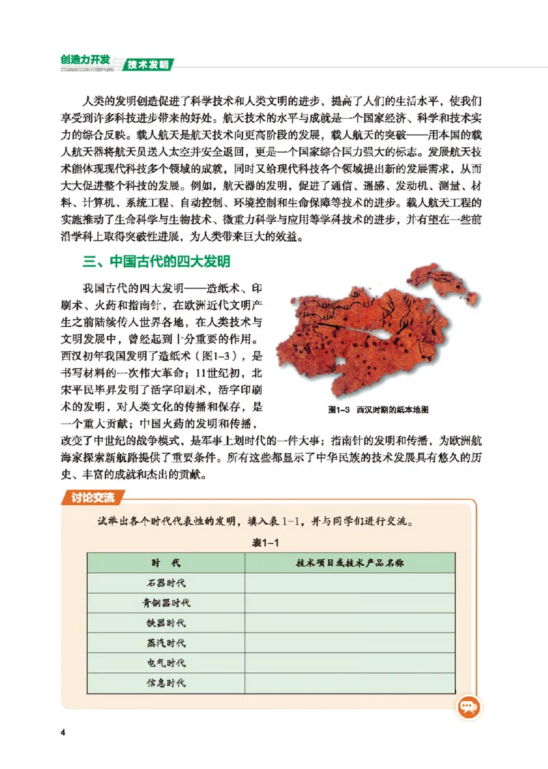 选择性必修9创造力开发与技术发明_高中三年全科资料_高中_高中电子教材_高中通用技术_地质版