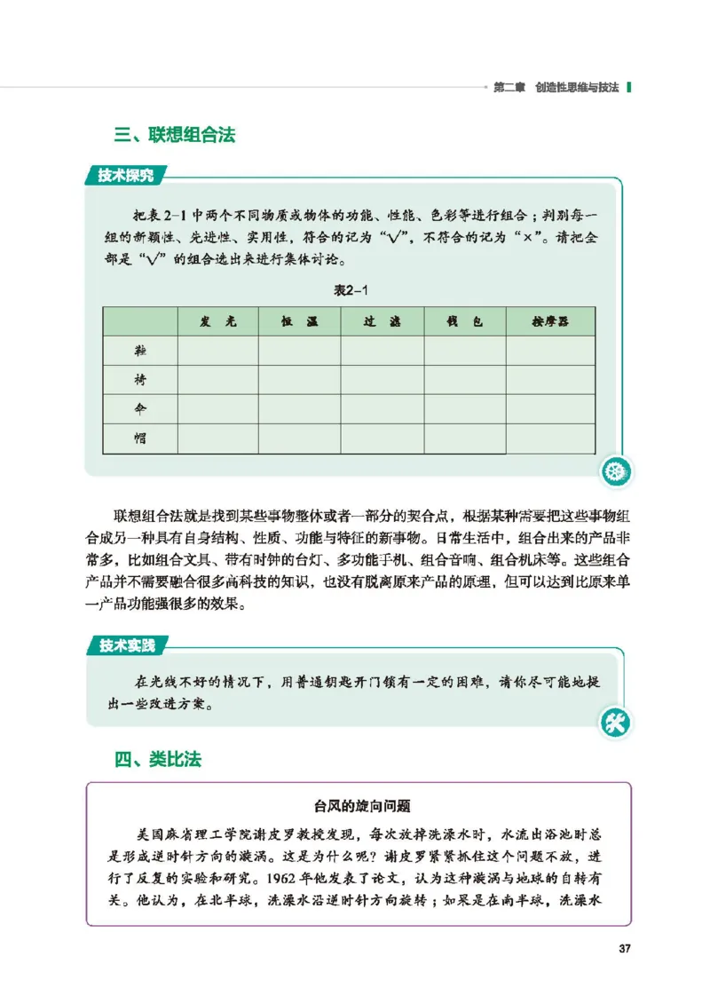 选择性必修9创造力开发与技术发明_高中三年全科资料_高中_高中电子教材_高中通用技术_地质版