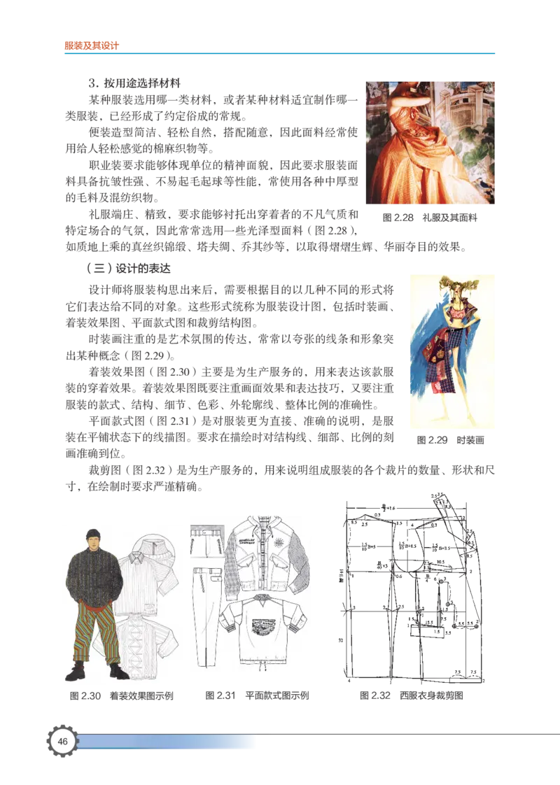 选择性必修5服装及其设计_高中三年全科资料_高中_高中电子教材_高中通用技术_豫科版