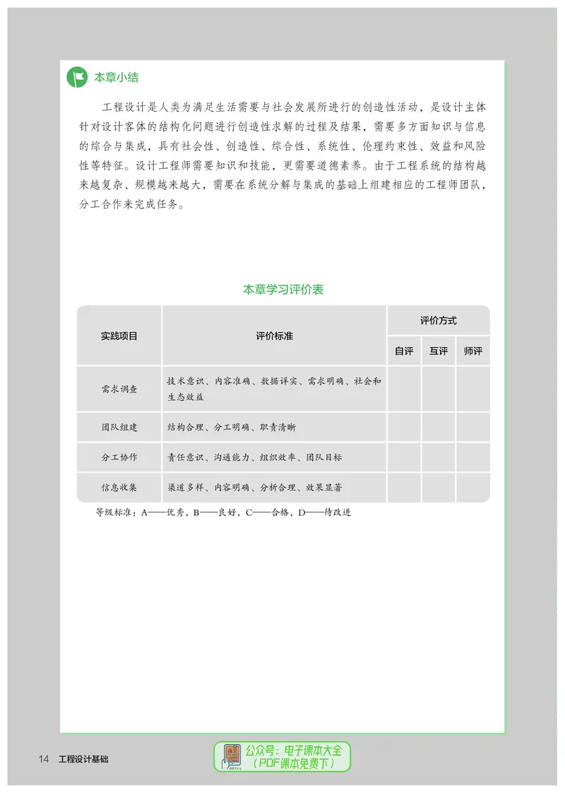 选择性必修3工程设计基础_高中三年全科资料_高中_高中电子教材_高中通用技术_人教版