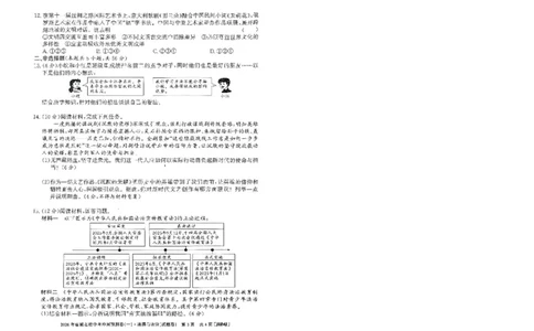 2026年省城名校中考冲刺预测卷(一)道法_中考押题2026《中考押题》系列（9科全套实时更新中）_江淮名卷2026年大联考（冲刺预测一）（7科+听力）