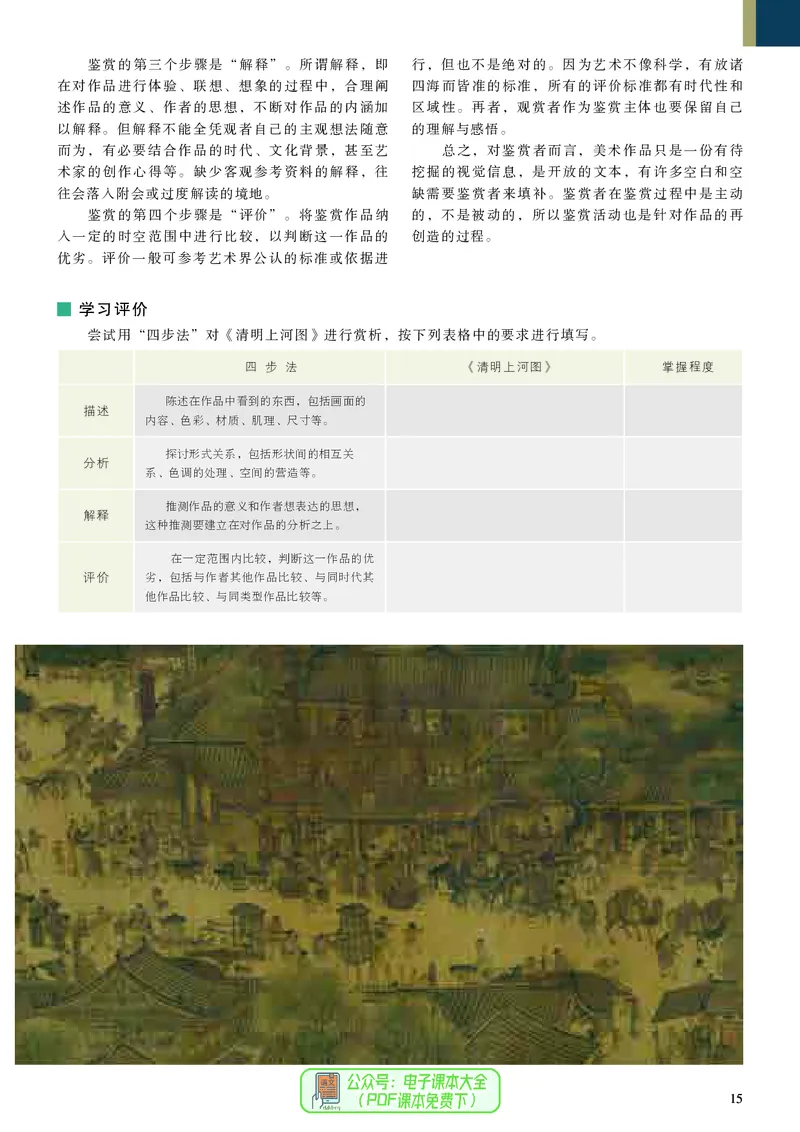 高中美术必修美术鉴赏_高中三年全科资料_高中_高中电子教材_高中美术_人美版