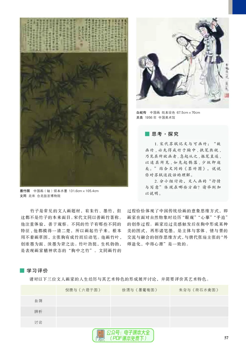 高中美术必修美术鉴赏_高中三年全科资料_高中_高中电子教材_高中美术_人美版
