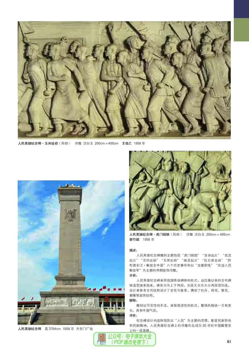 高中美术必修美术鉴赏_高中三年全科资料_高中_高中电子教材_高中美术_人美版