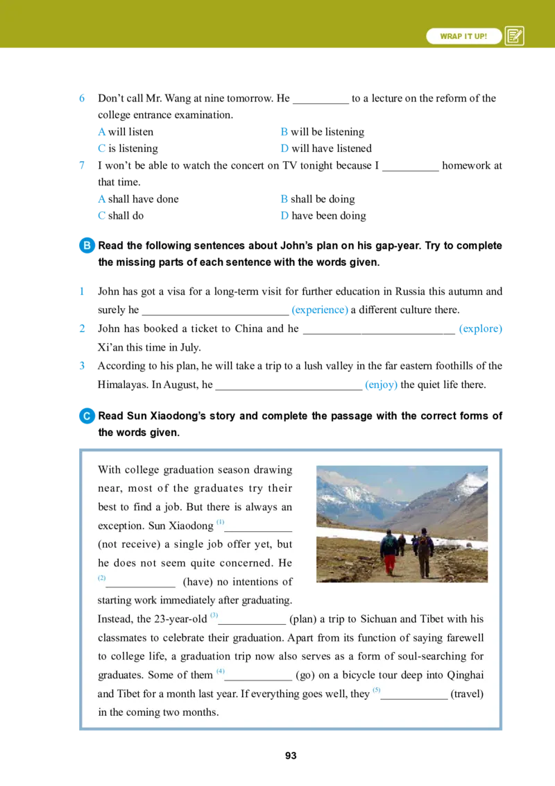 高中英语选择性必修第二册_高中三年全科资料_高中_高中电子教材_高中英语_冀教版