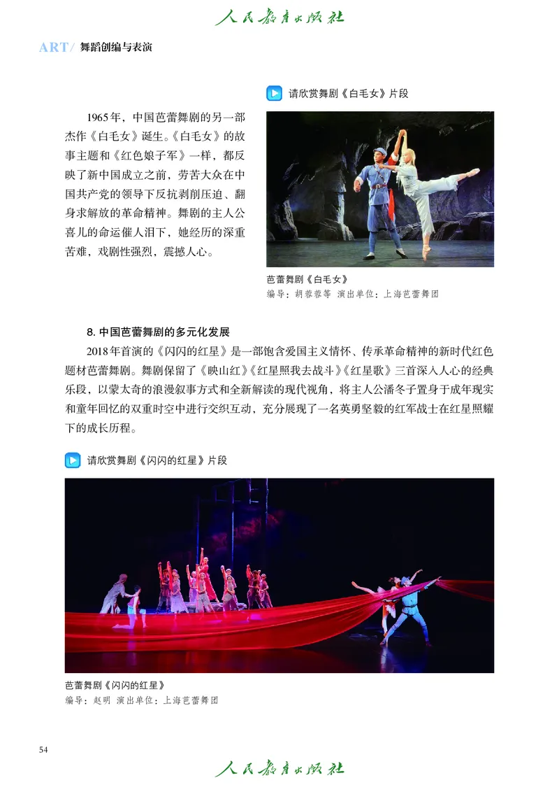 选择性必修3舞蹈创编与表演_高中三年全科资料_高中_高中电子教材_高中艺术_人教版