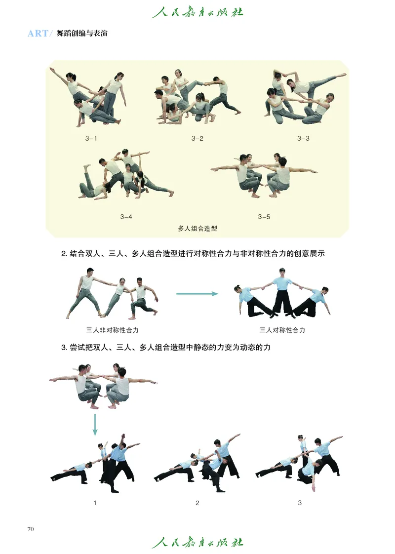选择性必修3舞蹈创编与表演_高中三年全科资料_高中_高中电子教材_高中艺术_人教版