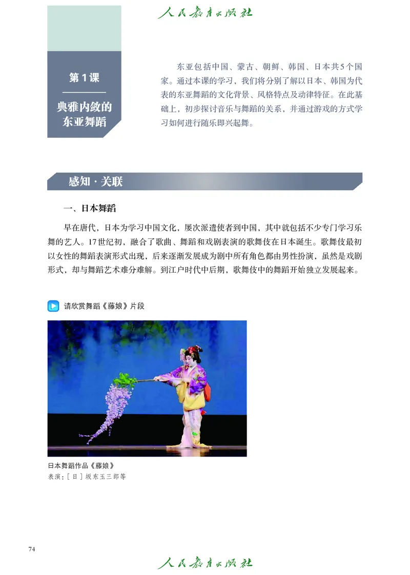 选择性必修3舞蹈创编与表演_高中三年全科资料_高中_高中电子教材_高中艺术_人教版