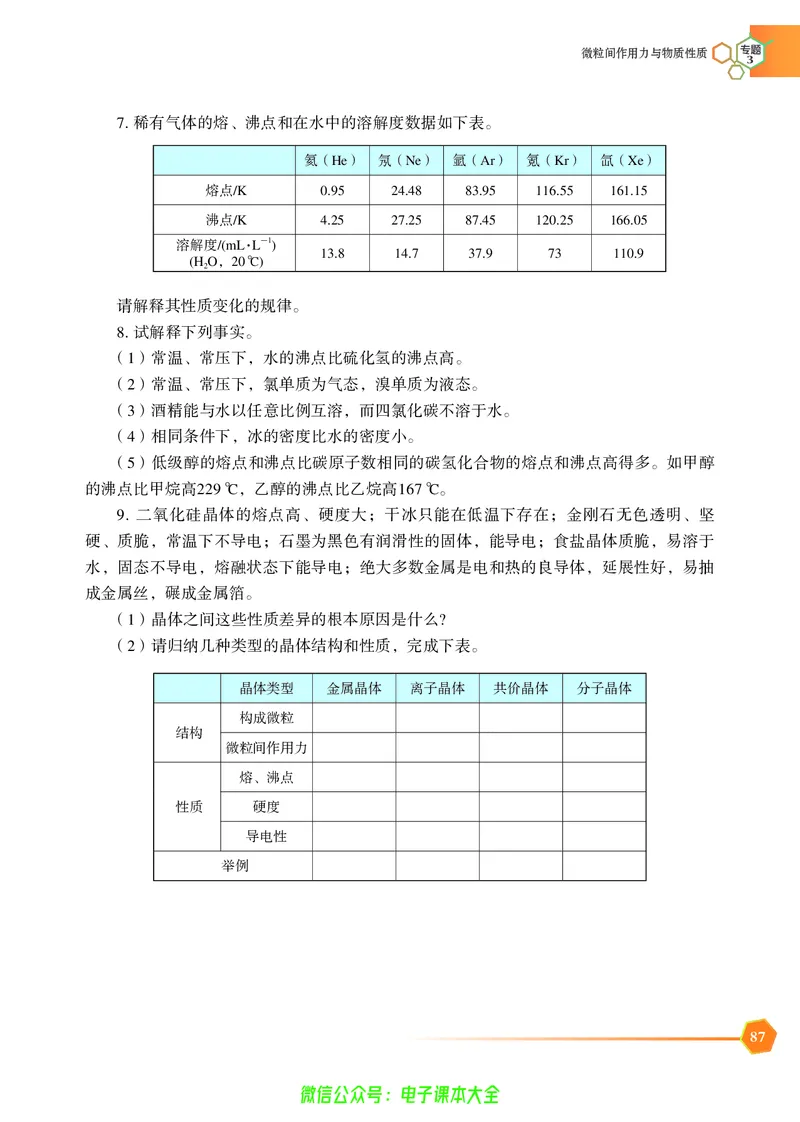 选择性必修2&mdash;&mdash;物质结构与性质（苏教版）_高中三年全科资料_高中_高中电子教材_高中化学_苏教版