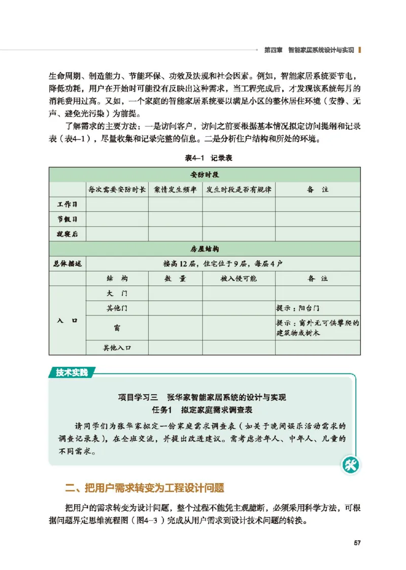 选择性必修6智能家居应用设计_高中三年全科资料_高中_高中电子教材_高中通用技术_地质版