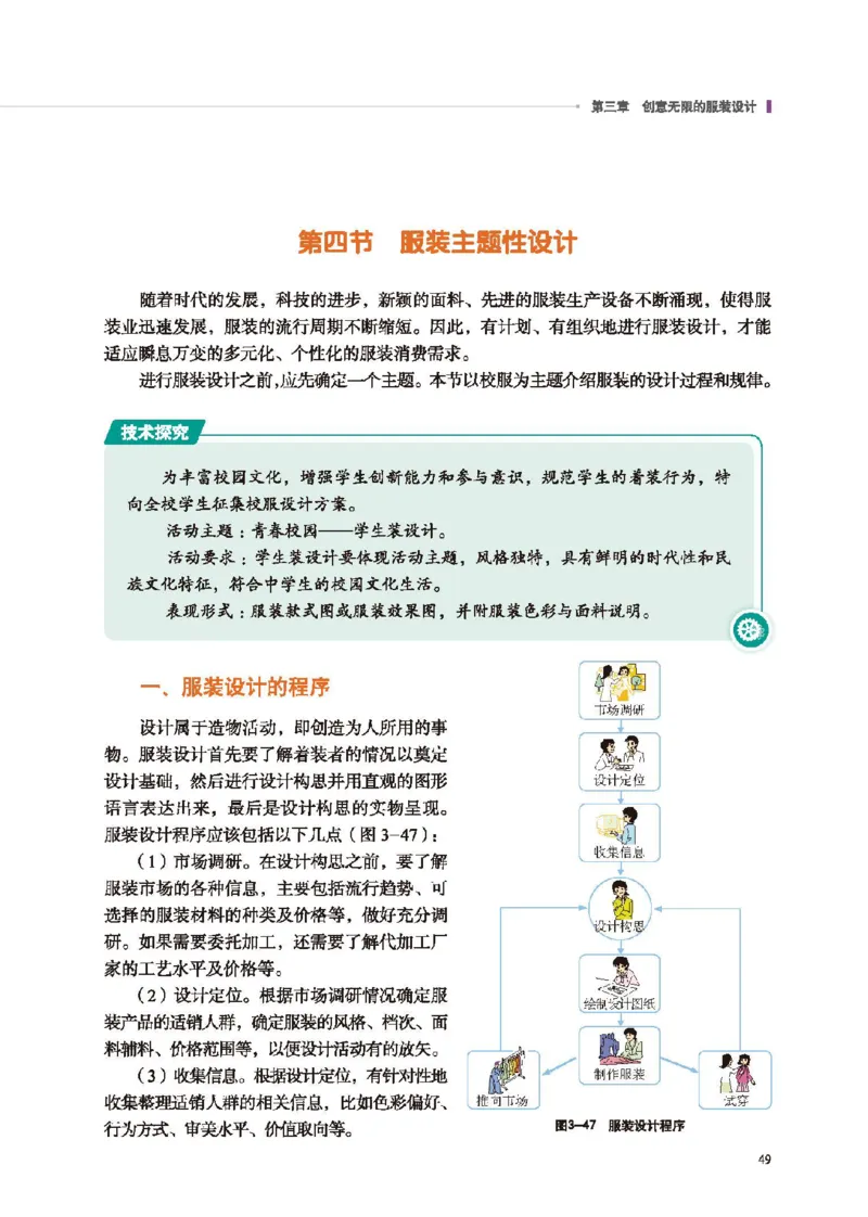 选择性必修5服装及其设计_高中三年全科资料_高中_高中电子教材_高中通用技术_地质版