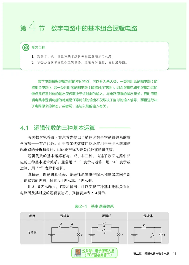 选择性必修1电子控制技术_高中三年全科资料_高中_高中电子教材_高中通用技术_人教版