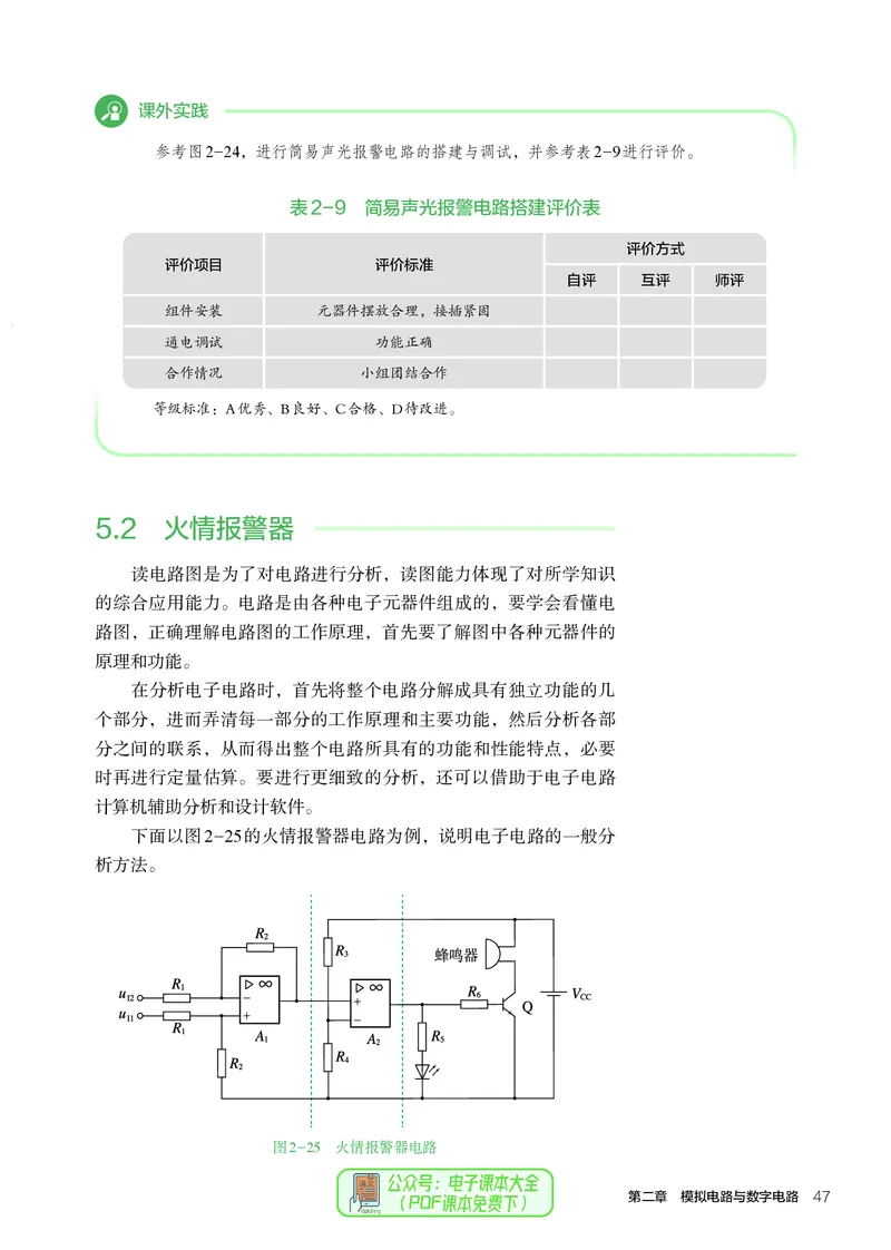 选择性必修1电子控制技术_高中三年全科资料_高中_高中电子教材_高中通用技术_人教版