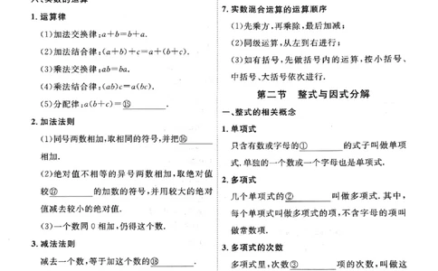 2026版《一飞冲天&middot;中考专项精品试题分类》数学基础知识填空(1)_2026中考押题卷合集_2026新中考中考全科资料