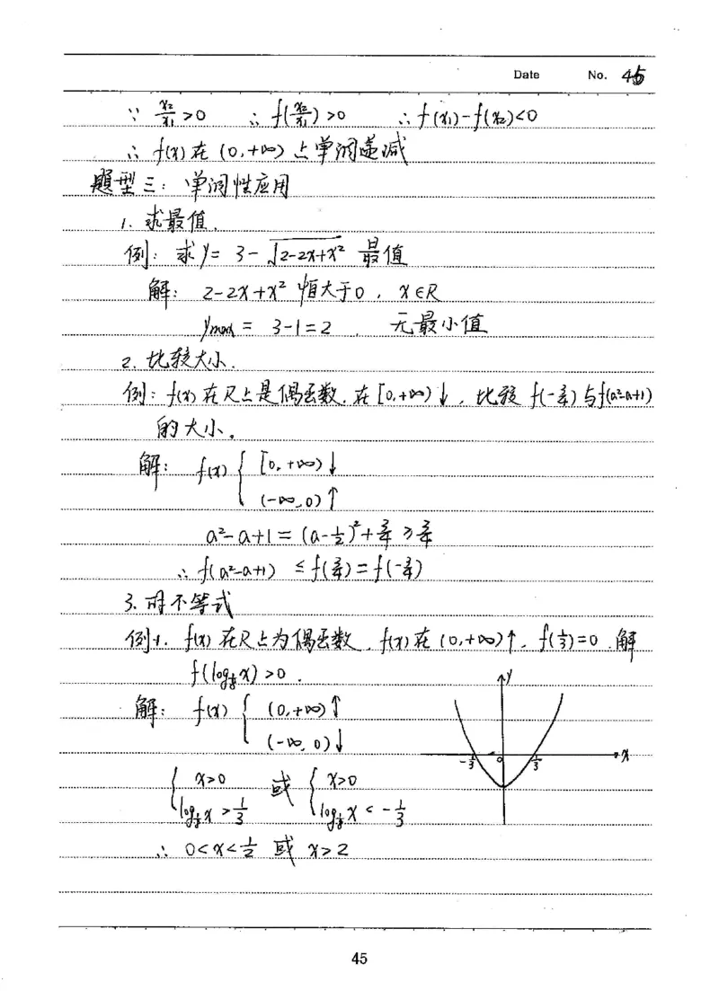 衡水高考学霸笔记文科数学_高中三年全科资料_高中_衡水高考状元学霸各科笔记等整理