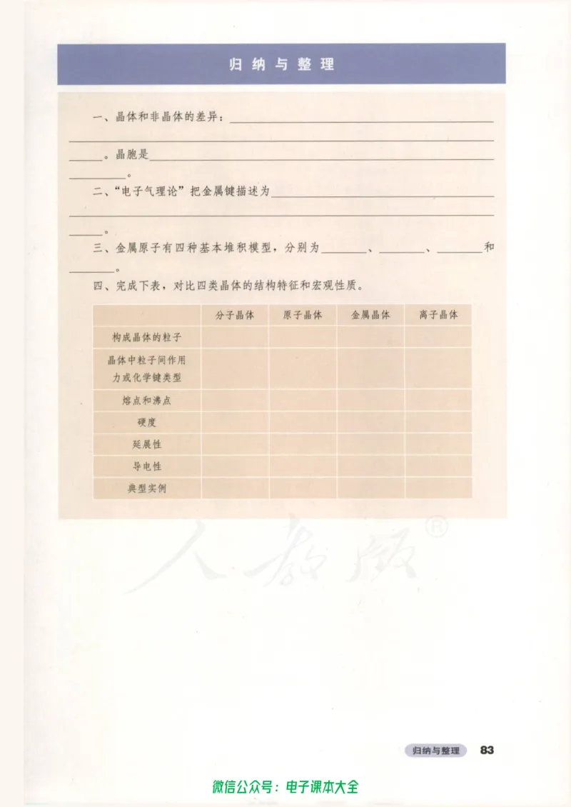 选修3《物质结构与性质》_高中三年全科资料_高中_高中电子教材_旧教材_高中化学（人教旧版）
