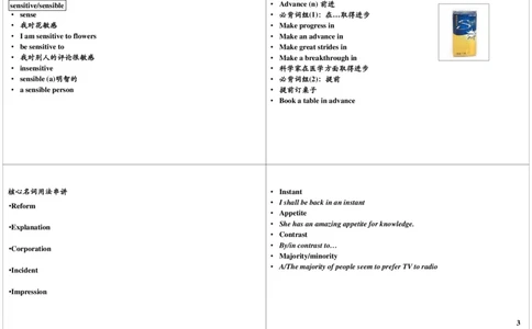 讲义_高中三年全科资料_高中_60课时学完高中英语_60课时学完高中全部英语（上）_第32讲高一下核心词汇讲解（三）